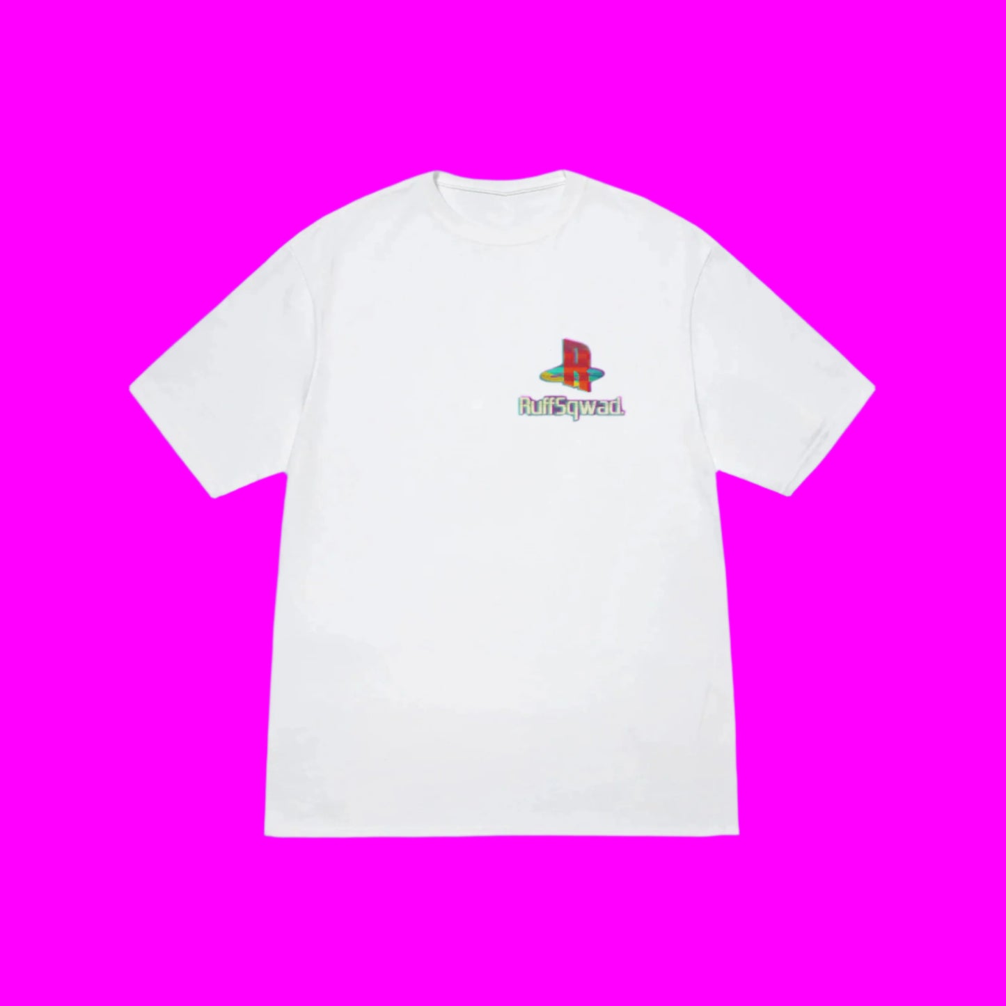 Ruffstation Tee - White